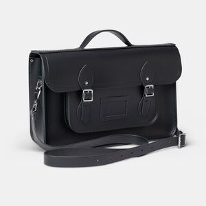15” Black Satchel Briefcase (Batchel)